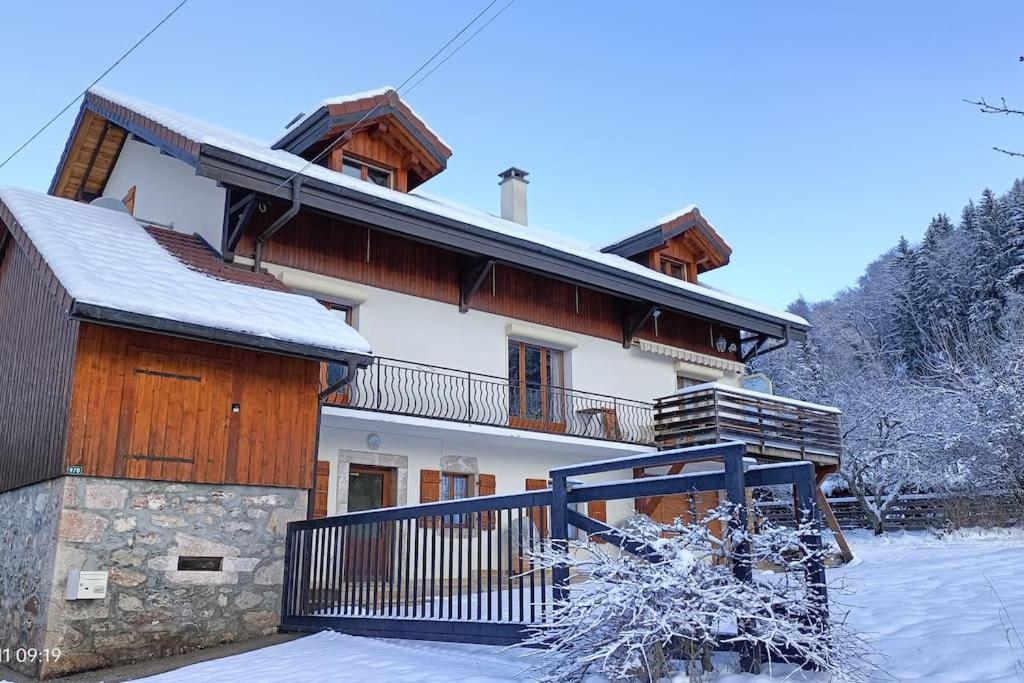 Gite Coeur De Haute-Savoie Viuz-en-Sallaz Esterno foto