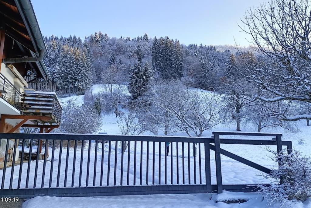 Gite Coeur De Haute-Savoie Viuz-en-Sallaz Esterno foto
